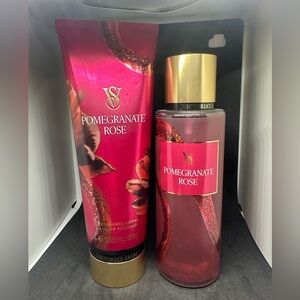 🆕 Victoria's Secret 🍅 Pomegranate Rose 🌹 Body lotion & mist set ✨new sealed✨